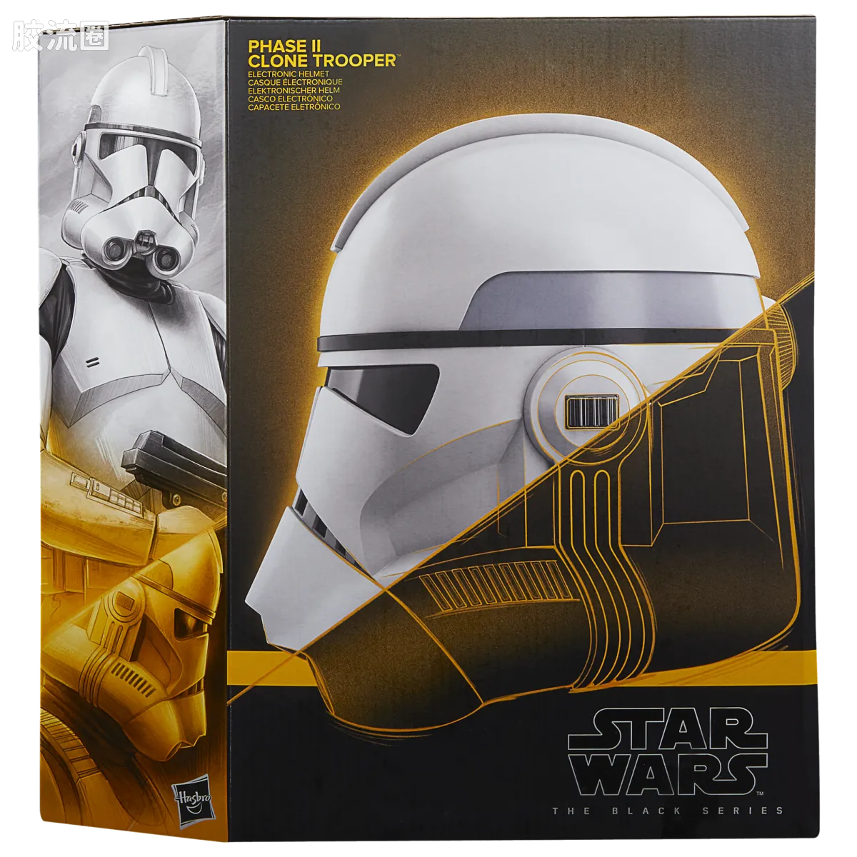 星球大战 THE BLACK SERIES 1/1头盔 第二阶段 克隆人士兵 高级电子头盔 - 图片